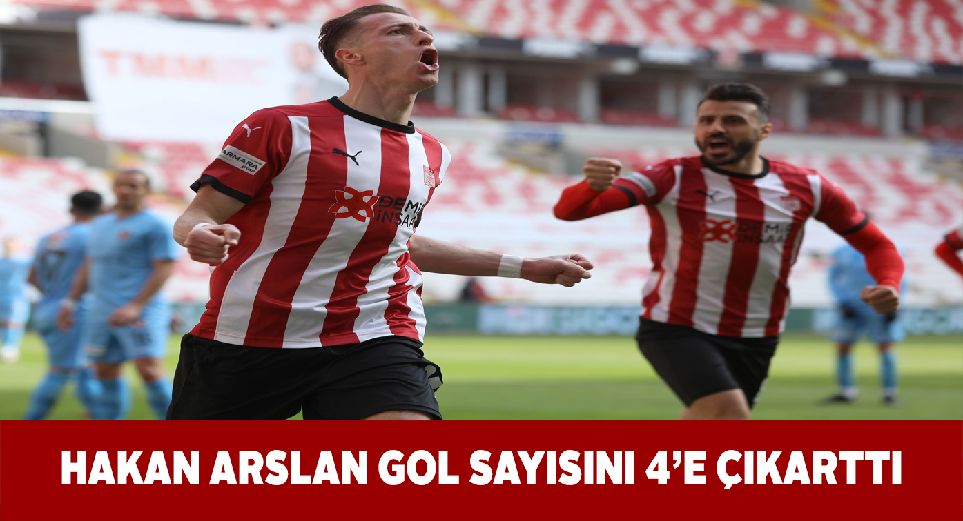 Yiğidoların 2 golü de Hakan Arslan’dan geldi