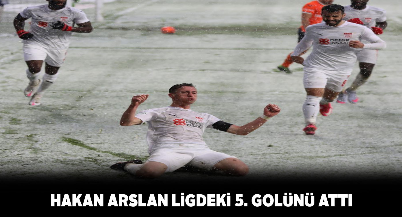 Yiğidoların kaptanı Hakan Arslan gol sayısını 5’e çıkardı