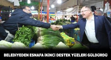 Sivas Belediyesinden 946 esnafa 1 milyon 419 bin TL yardım