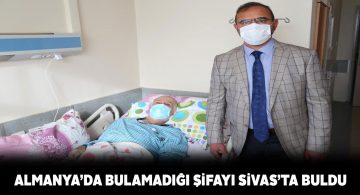 Almanya’da yaşayan vatandaş kendini Türk hekimlerine emanet etti