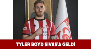 Tyler Boyd Sivasspor formasını giydi