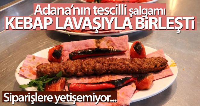 Adana’nın tescilli şalgamı, kebap lavaşıyla birleşti