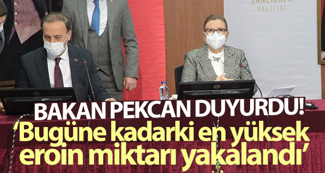 Bakan Pekcan duyurdu! ‘Bugüne kadarki en yüksek miktar yakalandı’