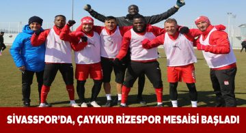 Yiğidolar ara vermeden Çaykur Rizespor maçı hazırlıklarına başladı