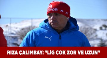 Rıza Hoca takıma çok güvendiğini söyledi