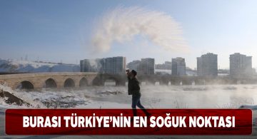 Türkiye’de en soğuk yerleşim yeri İmranlı oldu