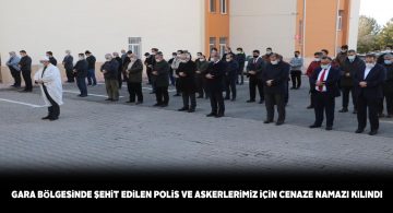 13 şehit için üniversite yerleşkesinde gıyabi cenaze namazı