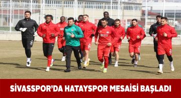 Yiğidolar ara vermeden Hatayspor maçı hazırlıklarına başladı