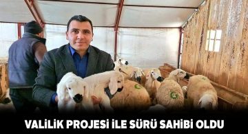 Gürün Kaymakamı hayvan yetiştiricilerini ziyaret etti