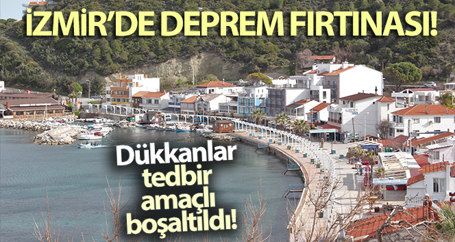 İzmir’deki deprem fırtınası sürüyor