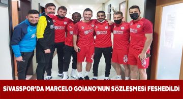 DG Sivasspor’da Marcelo Goiano ile yollar ayrıldı
