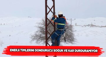 ÇEDAŞ ekipleri özverili çalışmalarına devam ediyor