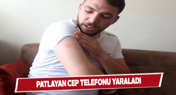 Sivaslı vatandaş patlayan telefon ile kolundan yaralandı