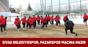 Sivas Belediyespor yarın Pazarspor’u evinde ağırlayacak