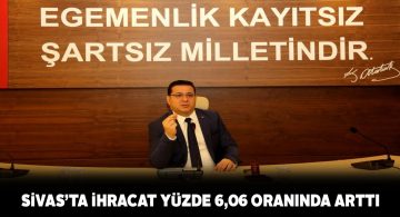 Sivas’ta Ocak ayı ihracat rakamları açıklandı