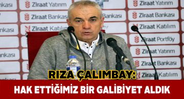 Rıza Hoca Kayserispor galibiyeti sonrası açıklama yaptı
