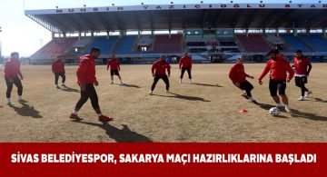 Sakaryaspor ile karşılaşacak Belediyespor’da hazırlıkar devam ediyor