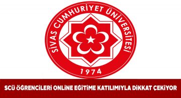 Sivas Cumhuriyet Üniversitesinde uzaktan eğitim başarısı