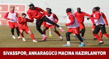 Yiğidolarda Ankaragücü maçı hazırlıkları devam ediyor