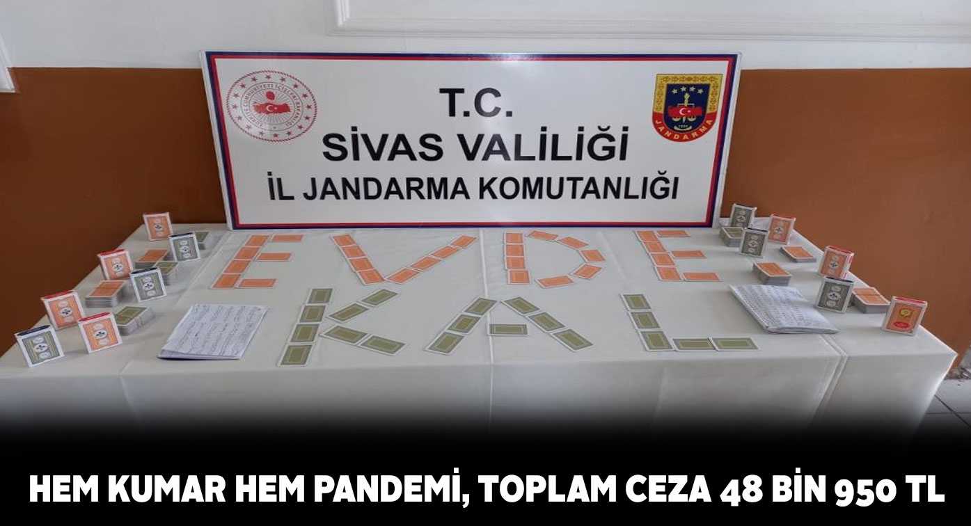 Kaçak kumar baskınında 11 kişiye ceza