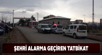 Açık ceza evinde yangın ihbarı tatbikat çıktı