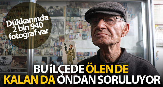 Bu ilçede ölen de kalan da ondan soruluyor