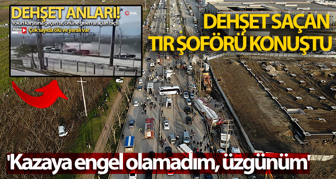 Bursa’daki 4 kişinin hayatını kaybettiği kazada şoför konuştu: ‘Kazaya engel olamadım, üzgünüm’
