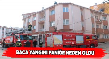 Çatıda çıkan yangın çevredeki vatandaşları korkuttu