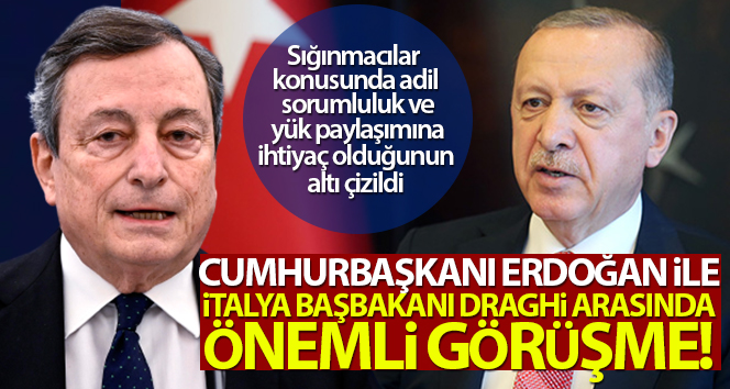 Cumhurbaşkanı Erdoğan, İtalya Başbakanı ile telefonda görüştü