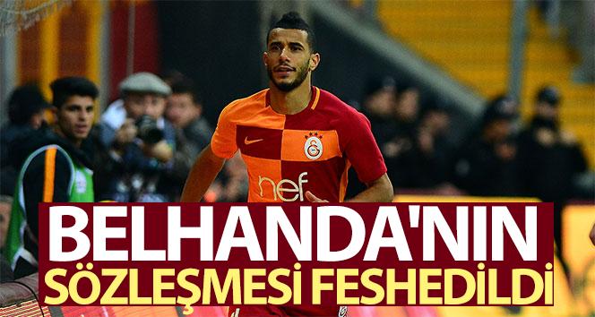 Galatasaray, Belhanda’nın sözleşmesini tek taraflı feshetti