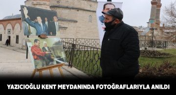 Merhum Genel Başkan Yazıcıoğlu fotoğraflarıyla anıldı