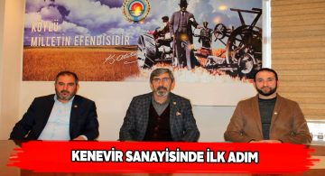 Gurbetçi iş insanı Sivaslı çiftçilerden kenevir alım garantisi verdi