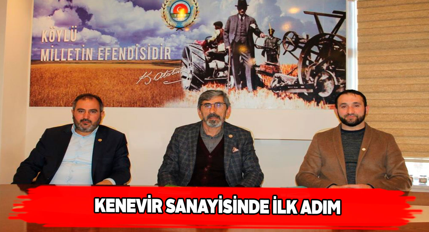 Gurbetçi iş insanı Sivaslı çiftçilerden kenevir alım garantisi verdi