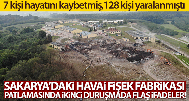 Havai fişek patlama davasında şok ifadeler!