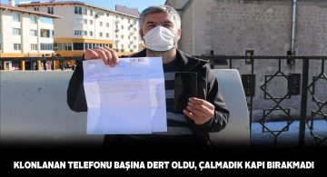 İnternetten satın aldığı cep telefonu IMEI klonlamaya kurban gitti