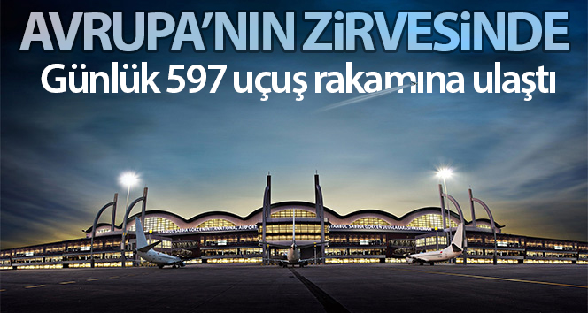 İstanbul Havalimanı Avrupa’da zirvede