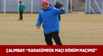 Rıza Hoca Karagümrük maçını dönüm noktası olarak görüyor