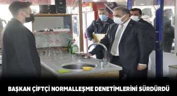 Gürün’de korona virüs denetimleri devam ediyor