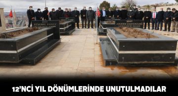 Merhum Genel Başkan ve arkadaşları unutulmadı