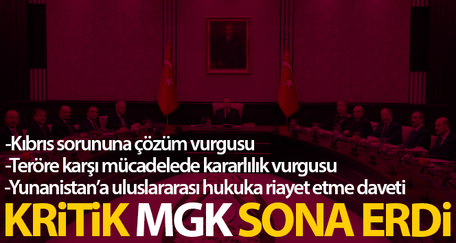 MGK’dan Yunanistan’a uluslararası hukuka riayet etme daveti