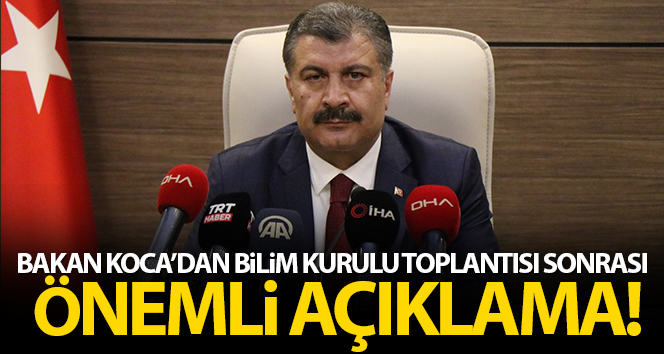 Sağlık Bakanı Koca: ‘Ülkemizde mutasyona uğramış korona virüs vakaları sıkı takiple yakalanmaktadır’