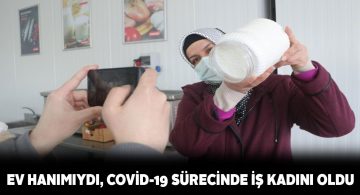 Sivaslı ev hanımı pandemiyi fırsata çevirdi