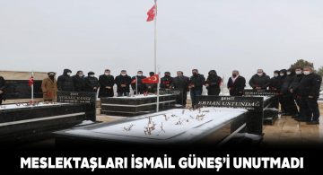 Sivaslı gazeteciler İsmail Güneş’i andı