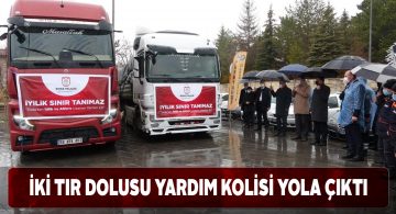 Sivaslı hayırseverlerin yardımları Suriye’ye doğru yola çıktı