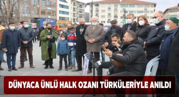 Aşık Veysel ölümünün 48. yılında Sivas’ta anıldı