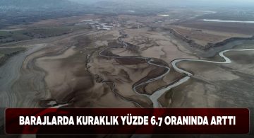 Sivas’ta baraj ve göletlerde kuraklık artmaya devam ediyor