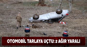 Sivas’ta tarlaya uçan araçta 2 ağır yaralı