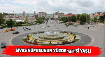 Sivas’ta yaşlı nüfusunda artış meydana geldi