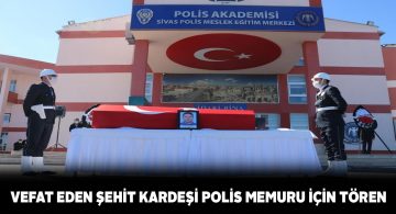 Hayatını kaybeden polis memuru törenle sonsuzluğa uğurlandı