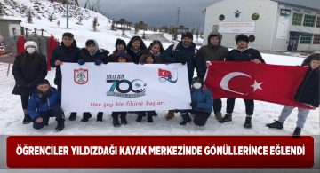 Yıldız Dağı Kayak Merkezi sporcuları ağırladı